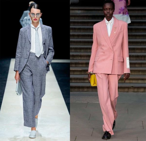 Модные брючные костюмы для женщин: коллекции 2025 года