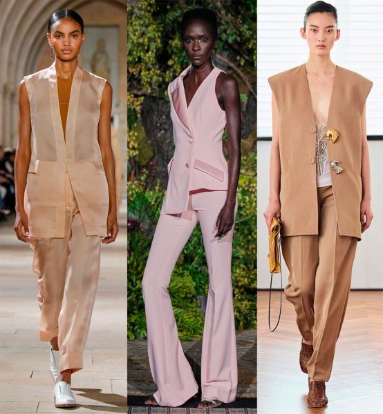 Модные брючные костюмы для женщин: коллекции 2025 года