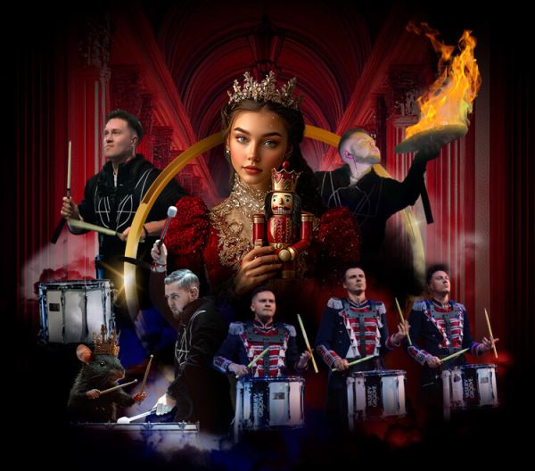 «Щелкунчик и Барабанный король»: новогодняя премьера от шоу барабанщиков №1 в России Vasiliev Groove