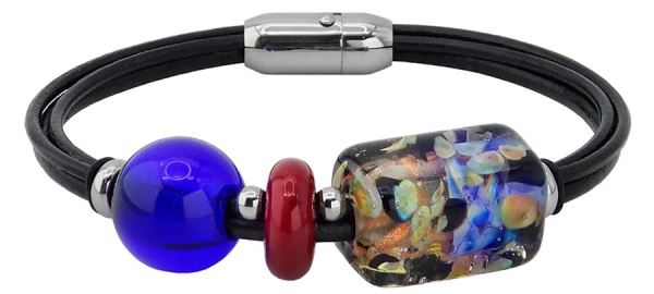 Стильные браслеты из муранского стекла