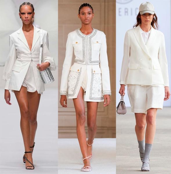 С чем носить белые шорты: лучшие образы и идеи