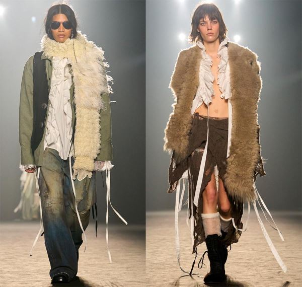 Модная женская одежда 2025-2026 от Ann Demeulemeester