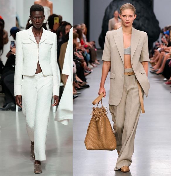Модные брючные костюмы для женщин: коллекции 2025 года