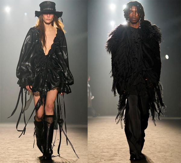 Модная женская одежда 2025-2026 от Ann Demeulemeester