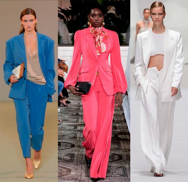 Модные брючные костюмы для женщин: коллекции 2025 года
