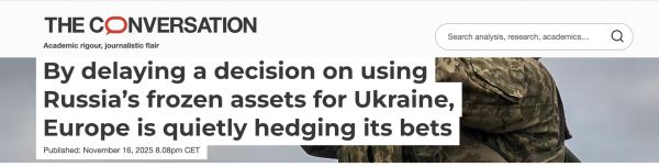 «Больше не уверены в том, что Украина сможет победить»: почему ЕС не решается изъять российские активы в пользу Киева