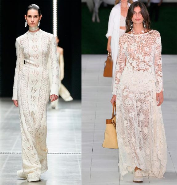 Модные белые платья: элегантные и нарядные модели