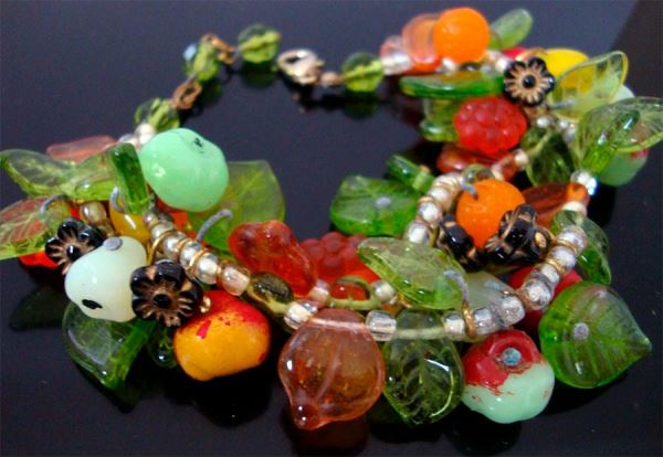 Стильные браслеты из муранского стекла