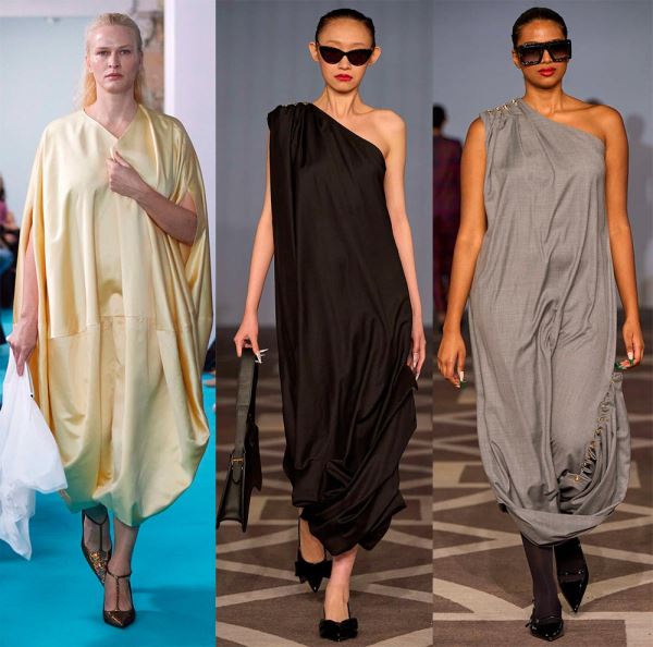 Платья свободного кроя: новинки сезона и стильные образы
